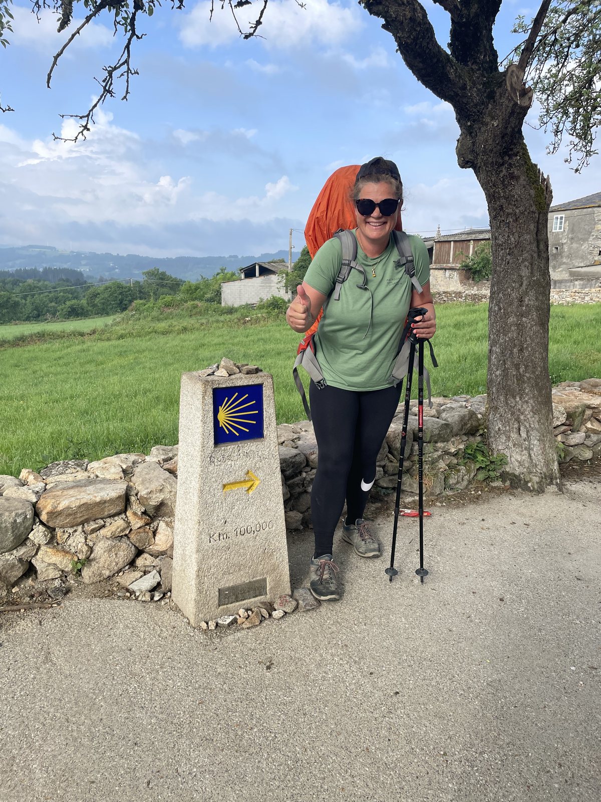 Originele foto van Annemie op dag 33: Sarria naar Ventas de Narón