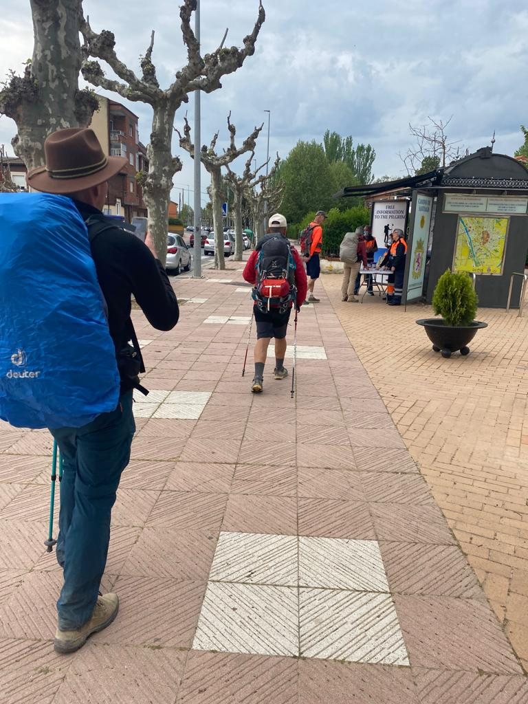 Originele foto van Annemie op dag 23: Puente Villarente naar León