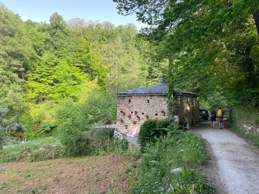 Originele foto van Annemie op dag 32: Fonfría naar Sarria